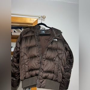 North Face Brown Puffer